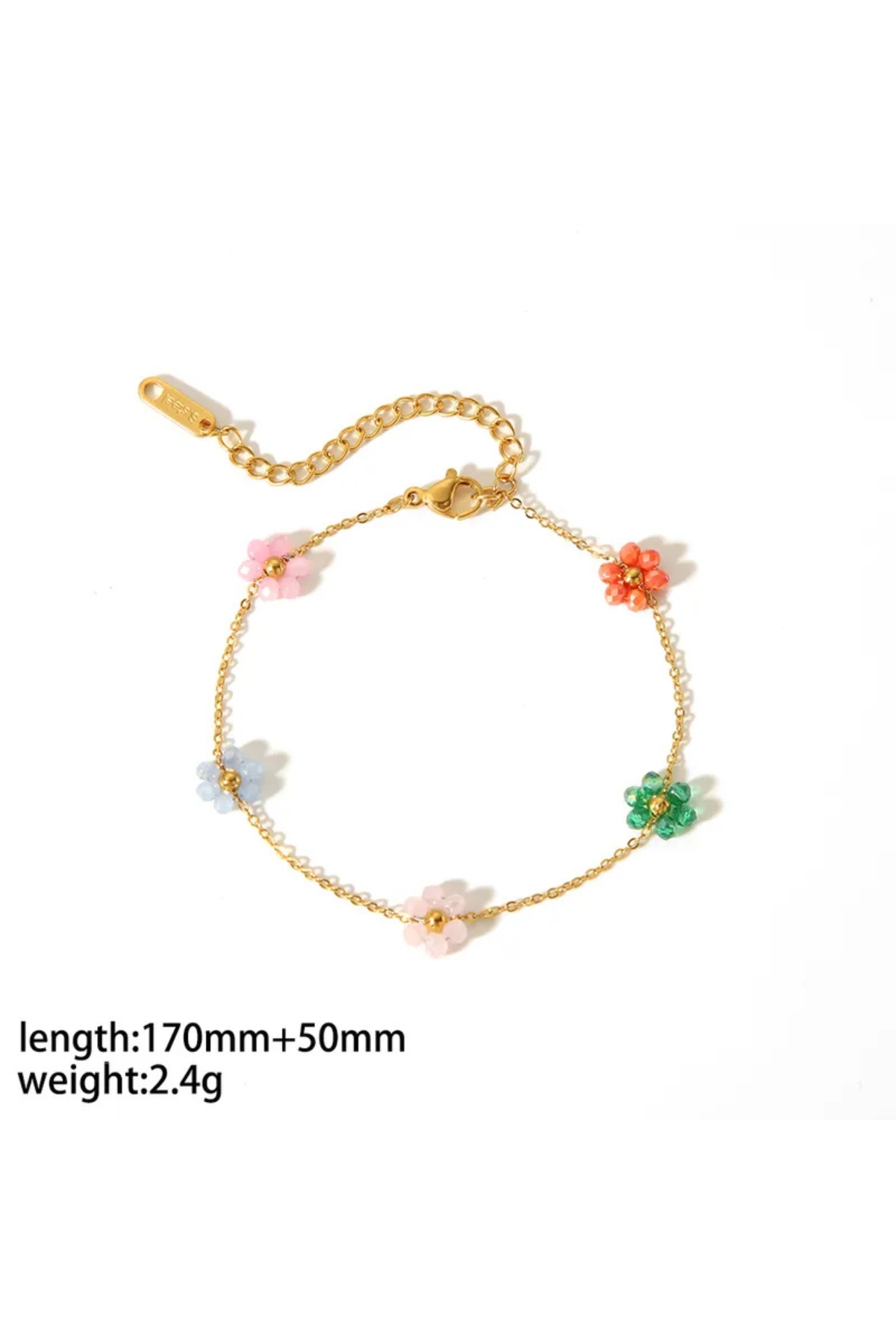 Flower bracelets