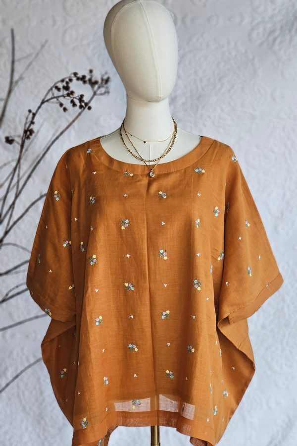 Embroidered Mul Cotton Top4