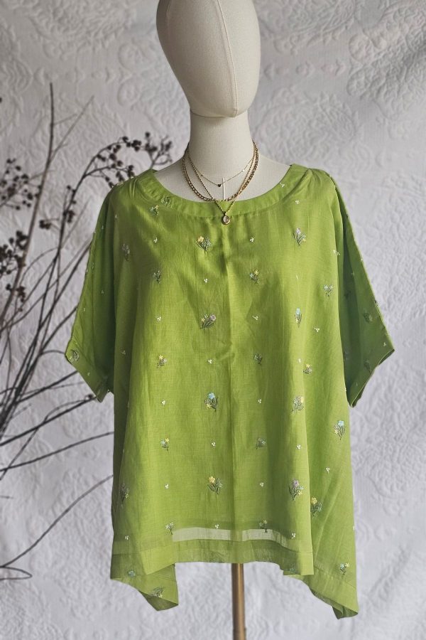 Embroidered Mul Cotton Top5