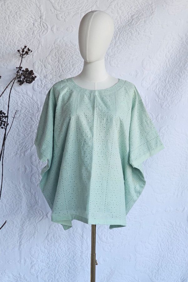 Embroidered Eyelet Cotton Top19